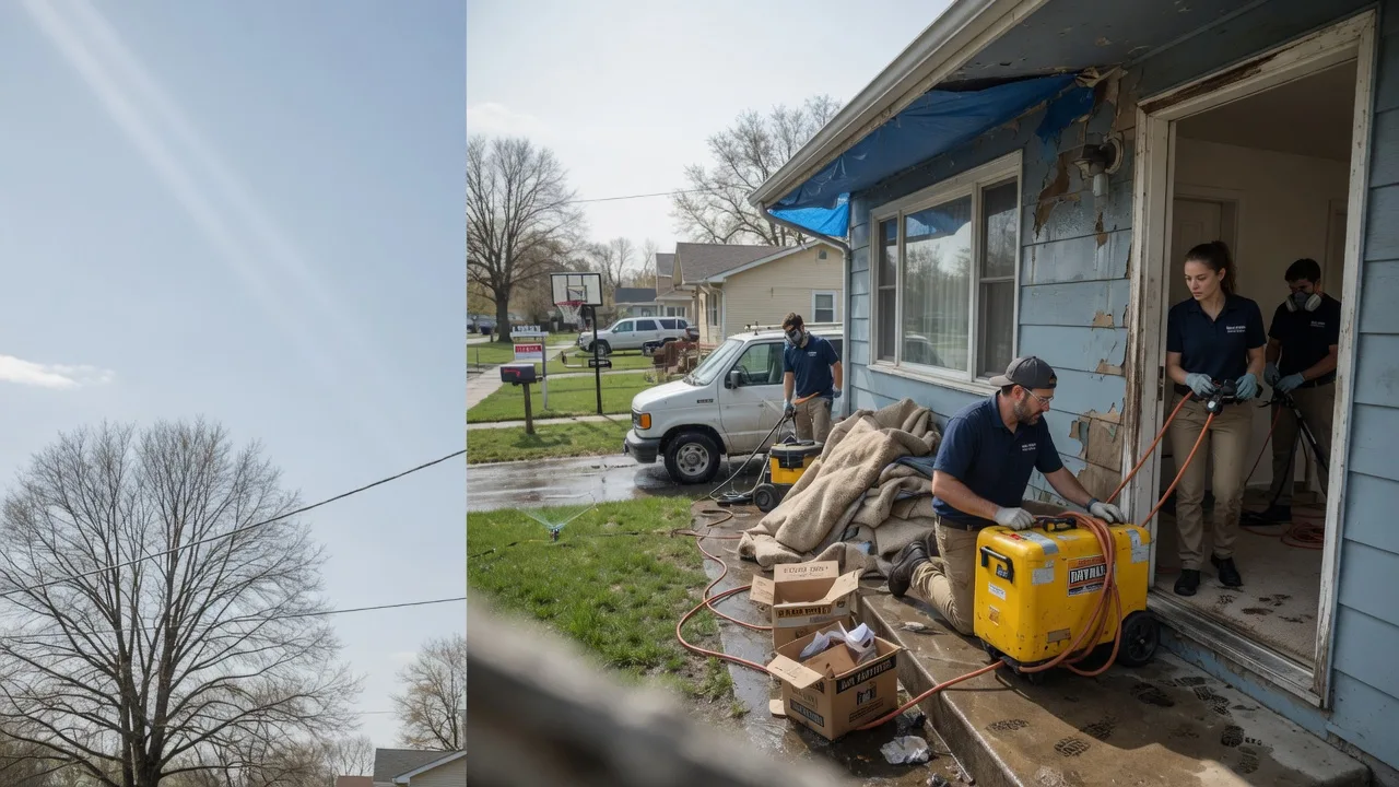 Basement Flood Cleanup in Brunsville, IA near me